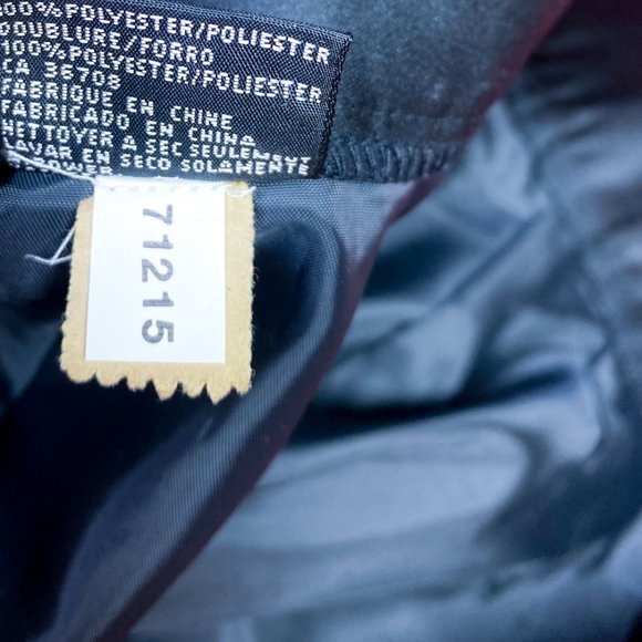 Vintage Black Pencil Women's Skirt Satin Style Lining & Band Jones Nine West 12 - Picture 8 of 9